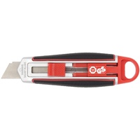 Wedo Safety-Cutter Long Blade, Klinge: 18 mm, rot/schwarz