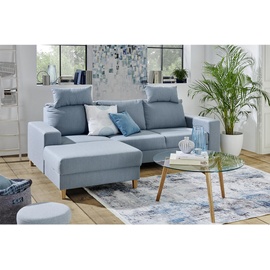 Ti'me Ecksofa, Hellblau, & 260x160 cm,