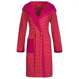 Esprit Bademantel Striped Hoody raspberry S