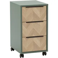 Schildmeyer Piazza Rollcontainer 32,6 x 39,1 x 59,7 cm schwarz