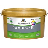 Wandfarbe Meistergold Doppeldecker Premiumqualität 3030 Deckklasse 1 weiß 12,5 l