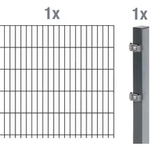 GAH Alberts Doppelstabmatten 656 Set 1 Matte 200 x 100 cm anthrazit