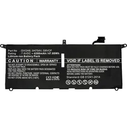 CoreParts MBXDE-BA0082, Akku, DELL, XPS 13 2018, XPS 13 9370, XPS 13 9370 FHD i5