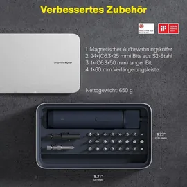 HOTO QWLSD011 Universal Akku-Schrauber