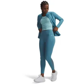 Under Armour Motion Mesh Ankle Leggings - Blue - M