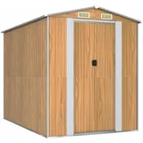 vidaXL, Gartenhaus + Gartenschrank, Ailani