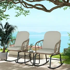 Outsunny - Pflanzenregal - 63Lx82Wx75Hcm - Gelb+Creme