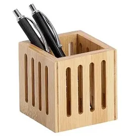 Zeller Stiftehalter Bambus 8,0 x 8,0 x 8,0 cm Braun 1 St.
