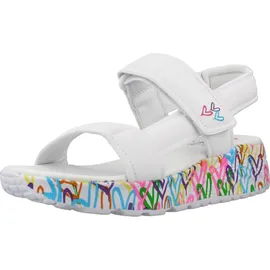 SKECHERS UNO LITE SANDAL-SUNNY LOVE Weiß/Mehrfarbig 27