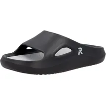 Rieker Damen Colton W3450 Slide, Schwarz, 38 EU