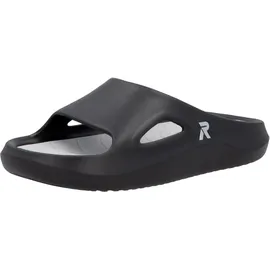 Rieker Damen Colton W3450 Slide, Schwarz, 38 EU