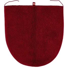 Rhomtuft WC-Vorleger Prestige Rot 50 x 45 cm mit Ausschnitt