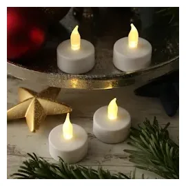 MARELIDA LED Teelichter 3,7 cm gelb 4 St.