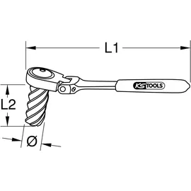 KS Tools ABS Reibahle LKW Ø18x45 mm