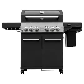 FEUERGOTT Gas-Grillstation Hektor 4B-S inkl. Abdeckhaube