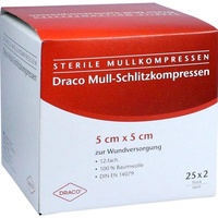 Dr. Ausbüttel & Co. GmbH Schlitzkompressen Mull 5x5cm 12fach steril