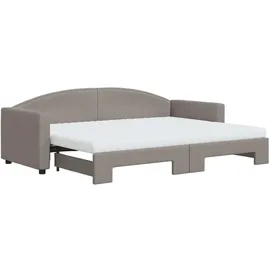vidaXL Tagesbett 80 x 200 cm Schwarz