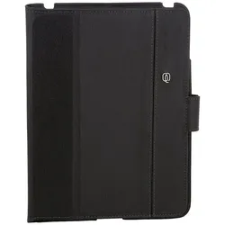 Piquadro Vibe iPad2-Lederschutzhülle mit Ständerfunktion 25 cm - schwarz