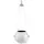 LECHUZA Bola Color 32 Komplettset Ø 32 x 25 cm weiß