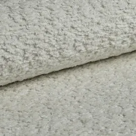 Juskys Boxspringbett Manitoba - Modernes Design mit Bouclé-Stoff - Beige