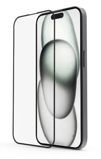 222719 Extreme Protect Klare Bildschirmschutzfolie gehärtetes Glas 10H für  Apple iPhone 15 Bruchfest, Schlagfest, Schlagfest, Kratzresistent, Splitterfrei, Schockresistent
