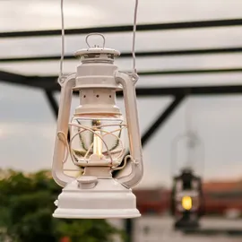 Feuerhand Baby Special 276 LED Laterne Beige