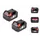 Milwaukee Akku Starter 18 V Set mit 2 x 4,0 Ah