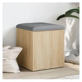 vidaXL Sitzbank mit Stauraum Sonoma-Eiche 42x42x45 cm Holzwerkstoff