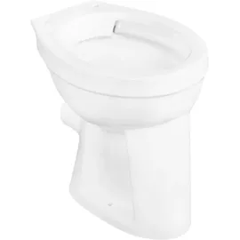 CORNAT Stand-WC mit WC-Sitz Weiß