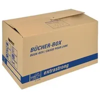 tidyPac® Umzugskartons Bücher-Box 58,0 x 30,0 x 33,5 cm, 5 St.
