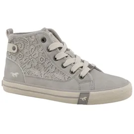 Mustang Winona Damen High Top Sneaker Hellgrau 37