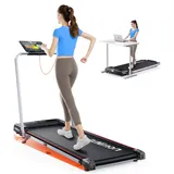 6 IN 1 Laufband für Zuhause mit Neigung,12km/h Walking Pad mit 9% Steigung,2.5HP Klappbar Laufband für Zuhause & Büro,2-LED-Anzeige,120KG,Keine Installation