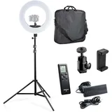 walimex pro Medow 960 Pro LED-Ringlicht Set inkl. Stativ