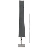 Sekey Sonnenschirm-Schutzhülle 2m Balkonschirm, 4m Gartenschirm, 3m Ampelschirm Schutzhülle, Grau, für Ø 400cm, 330 x 240cm Gartenschirm grau 220 x 30/50 cm