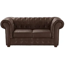 Sofa   Chester ¦ braun ¦ Maße (cm): B: 175 H: 77 T: 94