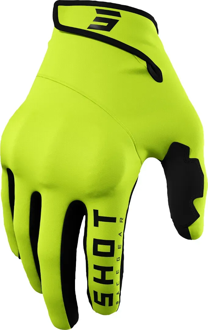 Shot Trainer CE 2.0 Motocross Handschuhe, gelb, Größe 3XL für Männer