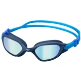 Aqua Speed Schwimmbrille Eclipse Wasserbrille verspiegelt blau – UV-Filter & Anti-Fog, UV-Schutz & weite Sicht – für Freiwasser und Outdoor-Training blau