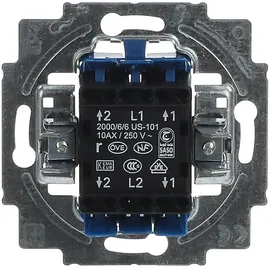 Busch-Jaeger Wippschaltereinsatz 2000/6/6 US-101