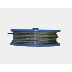 PÖTZ & SAND Drahtseil, ummantelt  Drahtseil PVC 4,0 auf 6,0 50m
