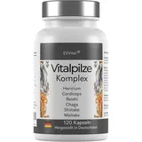 Vitalpilze Komplex- Hericium, Cordyceps, Reishi, Chaga, Shiitake & Maitake vo...