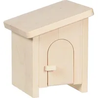 HOLZTIGER 80615 - Kleiner Stall, montiert