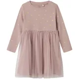 NAME IT Nmfnadja DRESS Noos Kleid, Deauville mauve), 110 EU