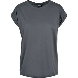 URBAN CLASSICS Ladies Extended Shoulder Tee Grau S