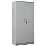 Gürkan Aktenschrank 92 x 42 x 195 cm lichtgrau