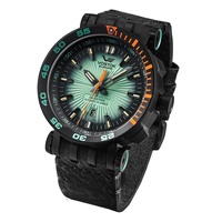 Vostok Europe XXL Energia Rocket Automatikuhr 575A649 Lederband 48 mm