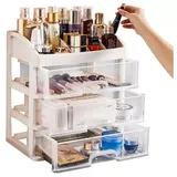Soulima Kosmetik Organizer 3 Schubladen 1-tlg. transparent