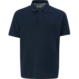 s.Oliver Poloshirt aus Baumwollpiqué - blau 4XL