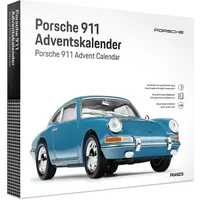 Franzis Porsche 911 Adventskalender Emaileblau