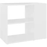 vidaXL Beistelltisch Weiß Holz 60 x 30 x 10,5 cm