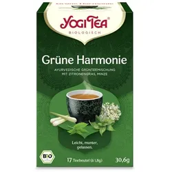 YOGI TEA, Grüne Harmonie, Grüner Bio Kräutertee Filterbeutel 17X1.8 g